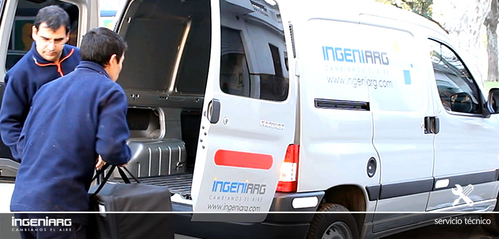 Carga de instrumentos en vehículo de ingeniarg s.a.