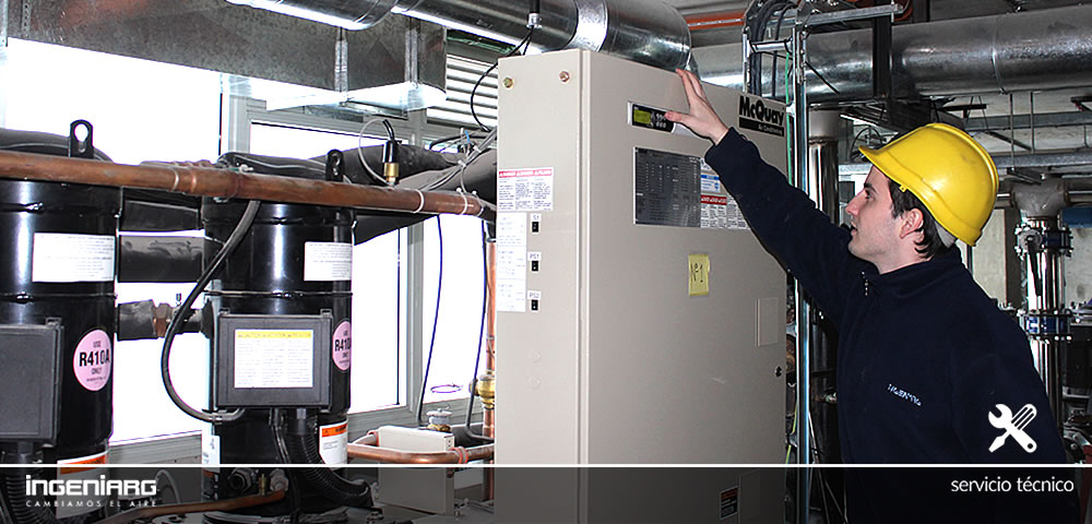 Verificación de funcionamiento del sistema de hvac.